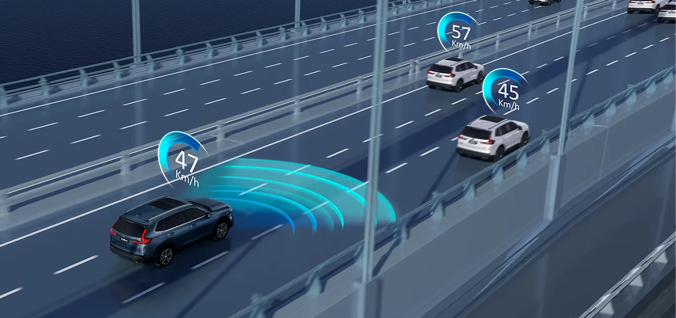 Honda Sensing colision frontal