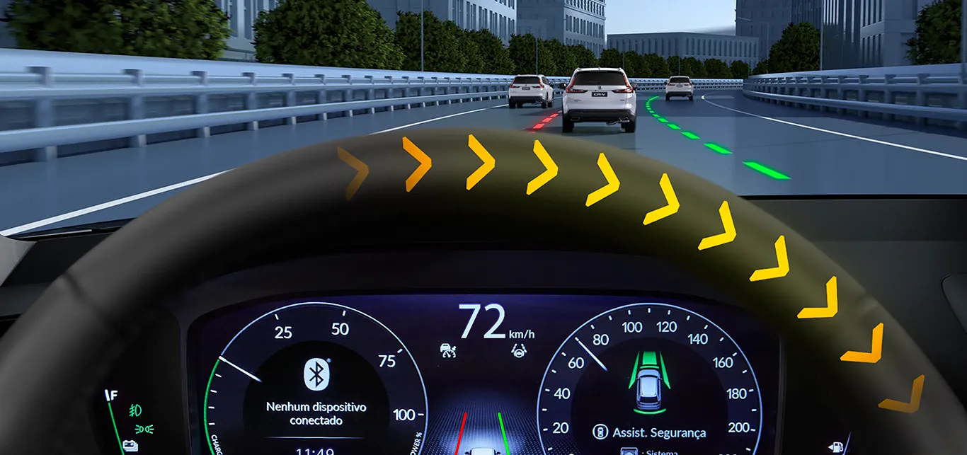 Honda Sensing colision frontal