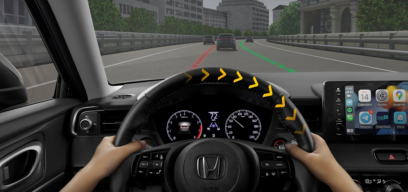 Honda Sensing colision frontal