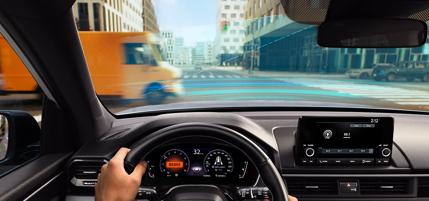 Honda Sensing colision frontal